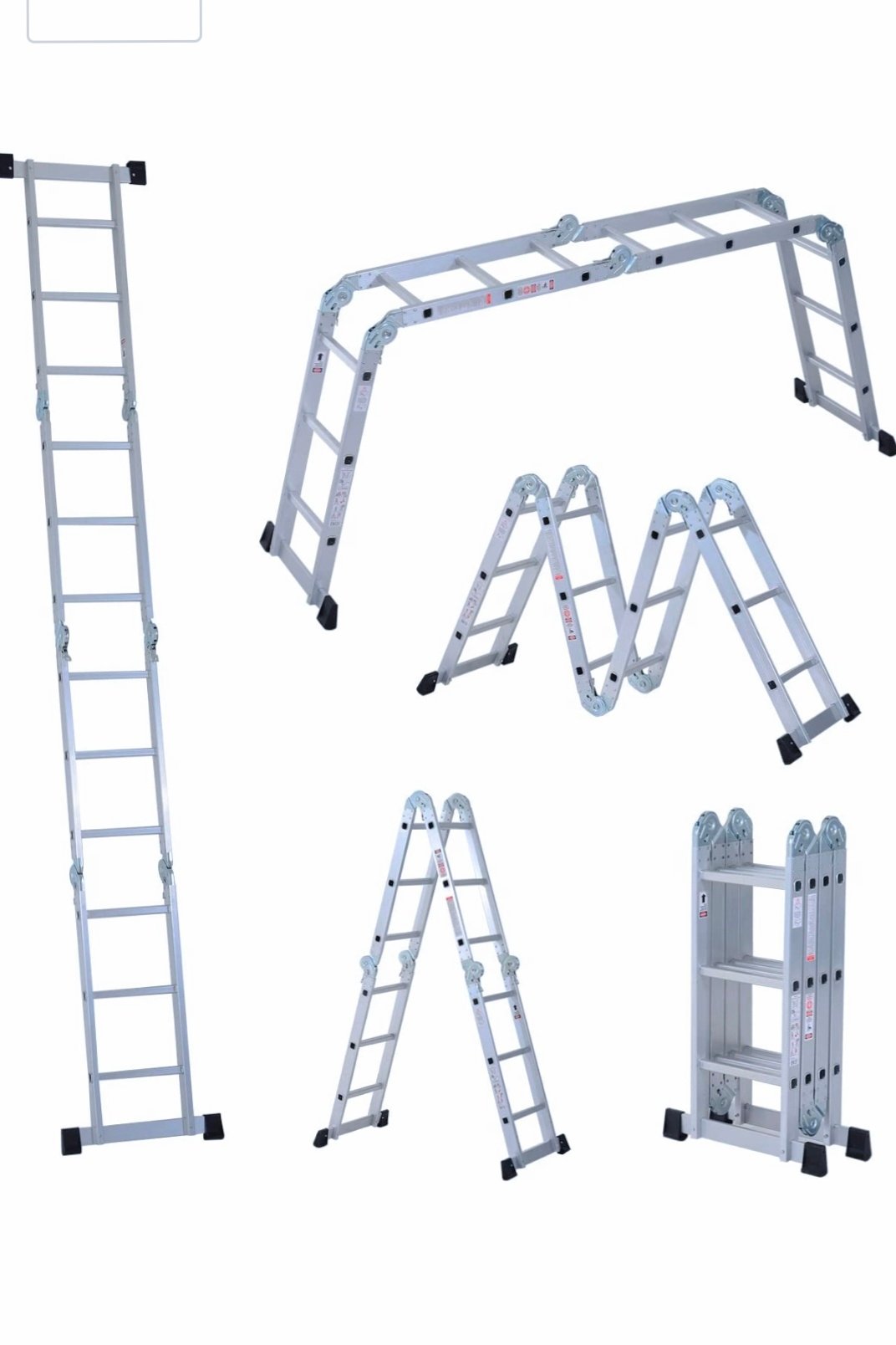 Afstoten Kinderrijmpjes Mens 4 Meter Multi Purpose (Folding type) Ladder - modern